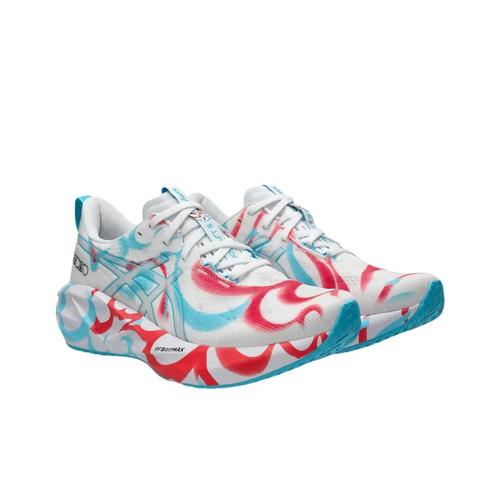 ASICS Novablast 5 Tokyo White Blue 1011C110-100 Men's Size