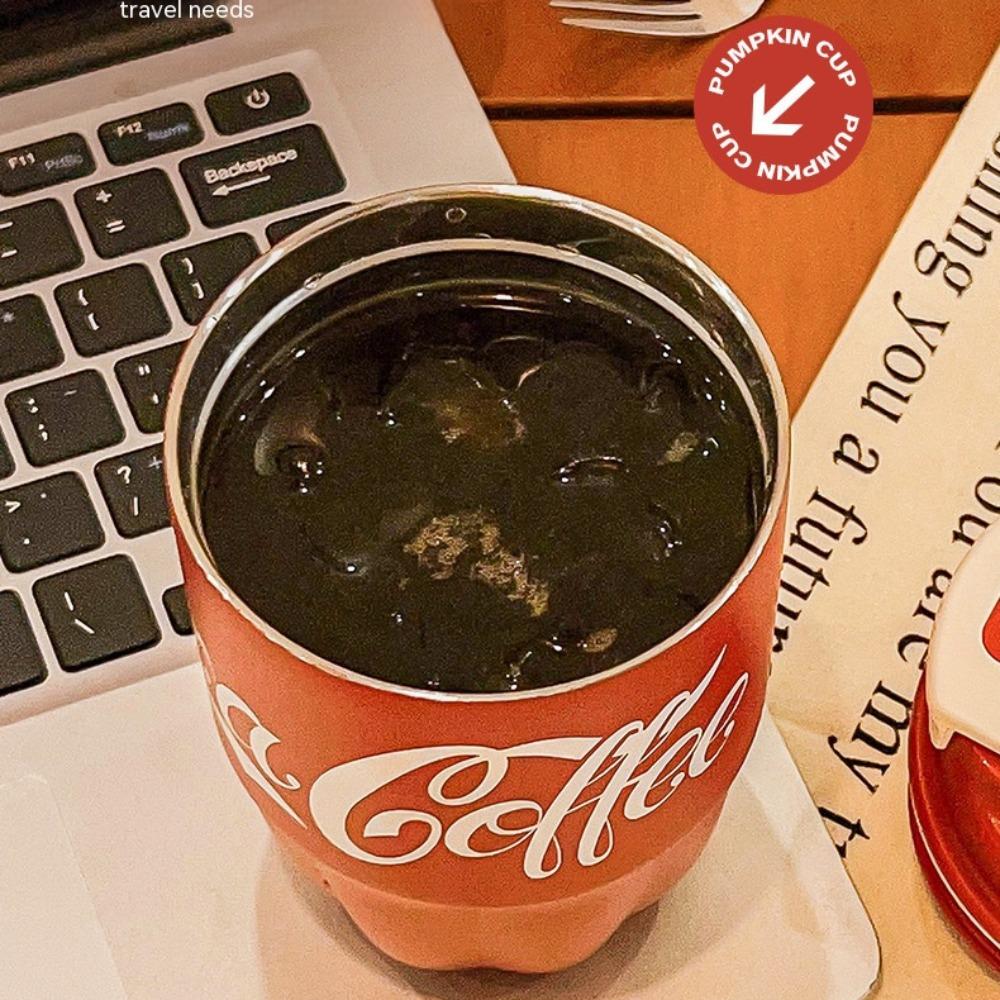 Stainless Steel Insulated Cup 260/320ml Coffee Travel Mug Double Wall Vacuum Insulation Cups Mini Portable Dual Drink Office Cup