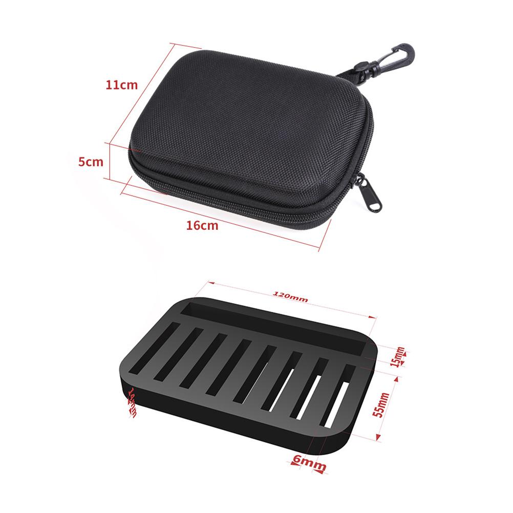 Double Side Waterproof EVA Foam Fishing Tackle Bag Case Fly Fishing Bait Hook Lure Storage Case Pouch Organizer