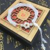 2025 Artistic Chinese Retro Lotus Bamboo Bracelet - Unique Bead Design
