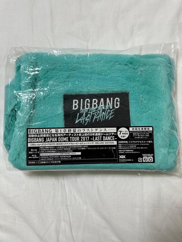 [USED] BIGBANG LAST DANCE 2017 Blu-ray First Press Limited Edition
