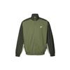 Nike Jackets Men's Olive Green Stand Collar Moderate Other HQ6110-222