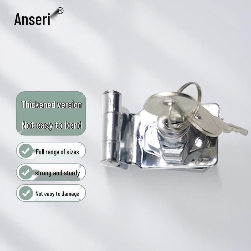 Ansell Safety 90-Degree Hasp Lock for Cabinets and Drawers