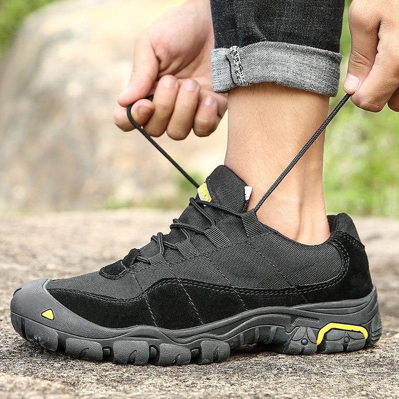 46 Large Size Autumn and Winter Men's Shoes Outdoor Hiking Shoes Sports Style Single Shoes Fashion Trend Tooling Shoes