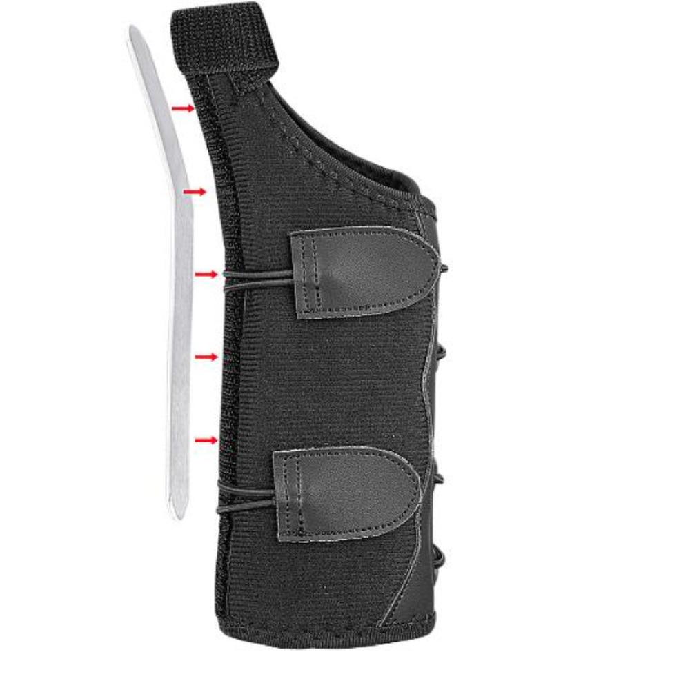 

Tendinitis Wrist Protectors Band Flexible Splint Pressurized Wrist Pad Elastic Wrist Guard Outdoor чёрный