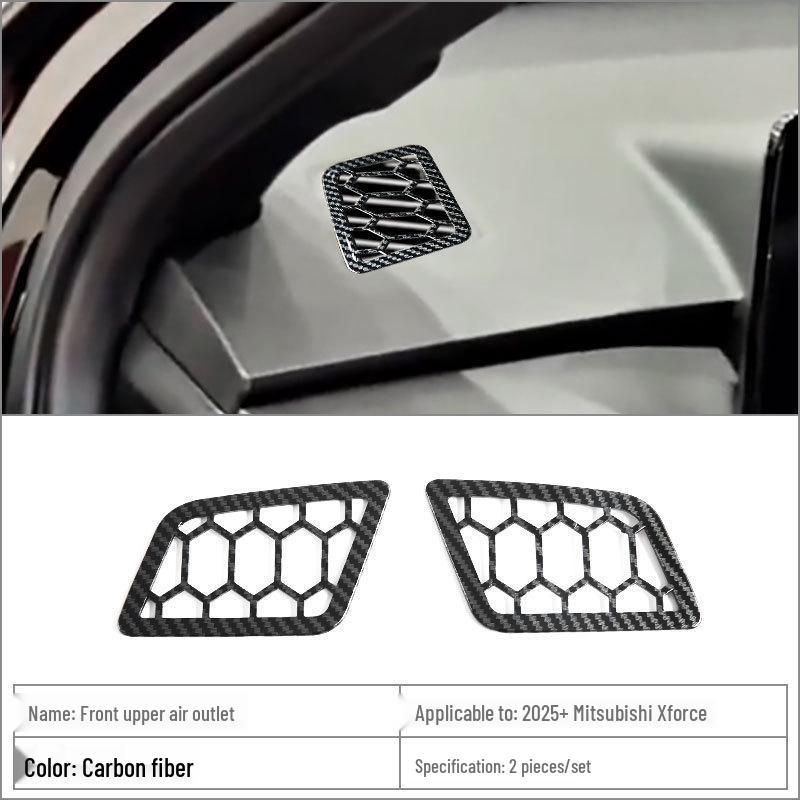 

Панель приладів з вуглецевого волокна, вентиляційний отвір для 25 моделей Mitsubishi, включаючи Xforce, Outlander, Sport