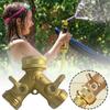1Pcs 2 Ways Hose Splitter Drip Irrigation Adapter Water Tap Connector  for Outdoor Faucet