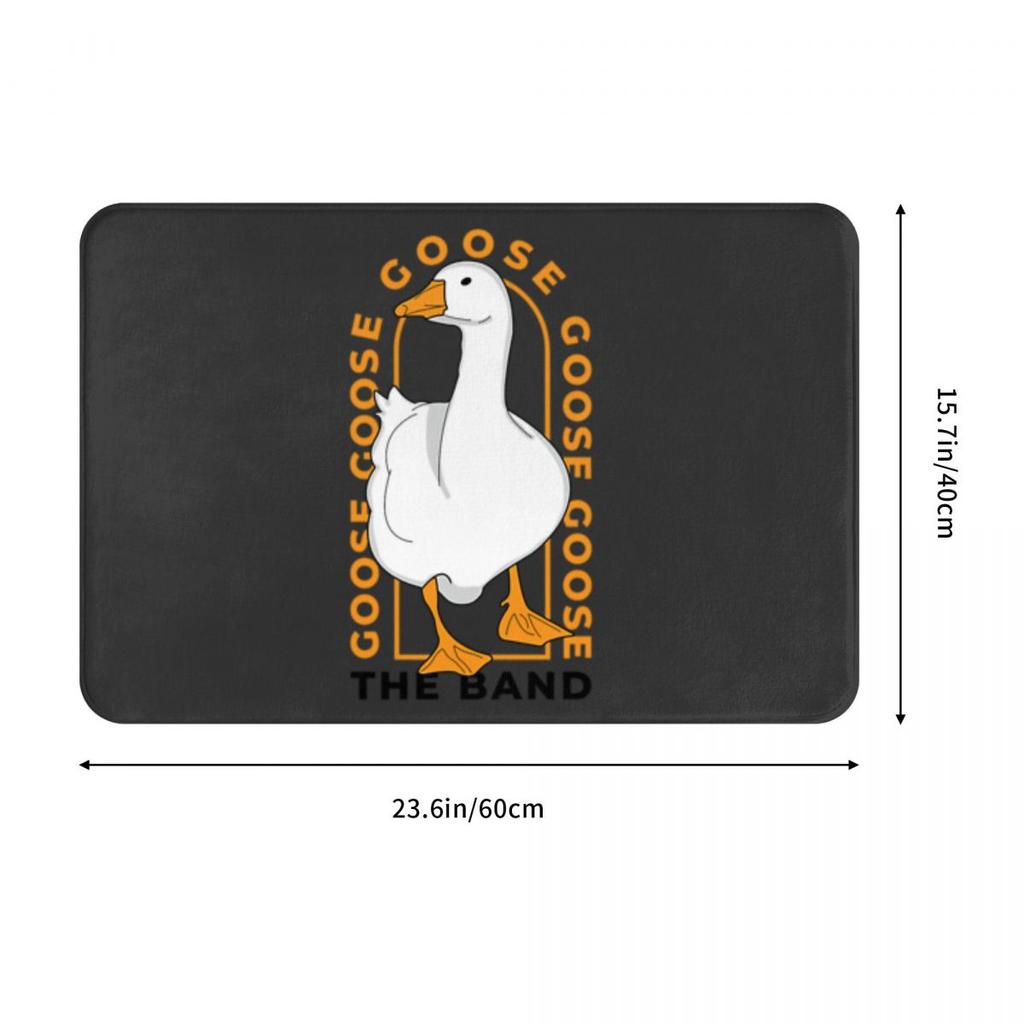 Goose The Band Goosetheband Merch Floor Mat Hotel Guest Entrance Apartment Doormat Dust Scraping Shoe Cleaner Mat