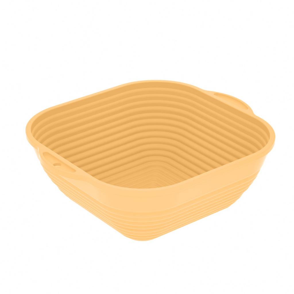 Silicone Bread Proofing Basket with Lid, Heat Dough Fermentation Basket for