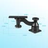 Fish Finder& Chartplotters Mount with 6-inch Swing Arm for 5" To 12" Screens Compatible with Garmin, Humminbird, Lowrance & More