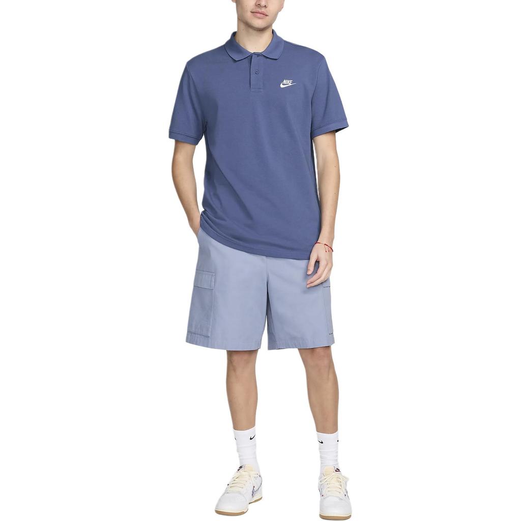 New Nike Sportswear Men's Polo Shirt Men's Diffusion Blue CJ4456-491