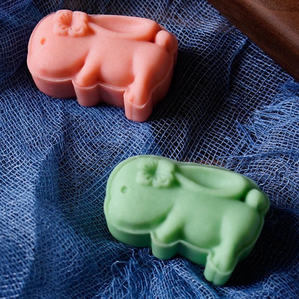 Embossed Rabbir Shape Mooncake Mold 3D Pastry Cookie Mold Mung Bean Cake Mold  Bakery