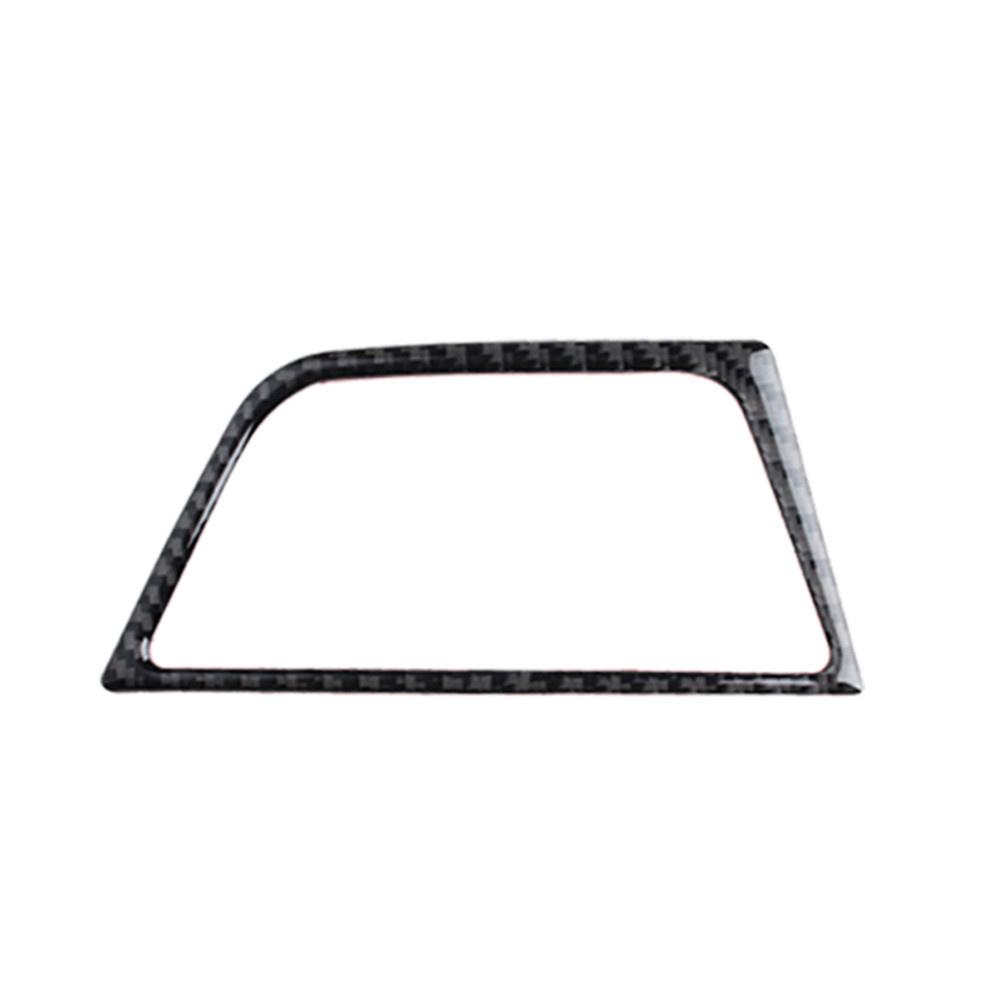 

Car Styling Accessories Interior Carbon Fiber Glass Lift Panel Gear Panel Wait Black Stickers Decorative For BMW F30 Type 8