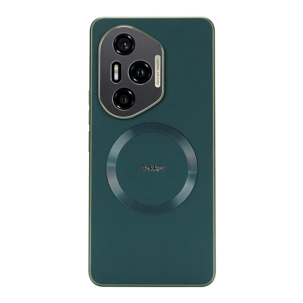 Einfache Leder-Magnet-Handyhülle ist geeignet für Honor 400PRO sturzsicher MAGIC6 feines Loch X60PRO High-End-Schutzhülle.