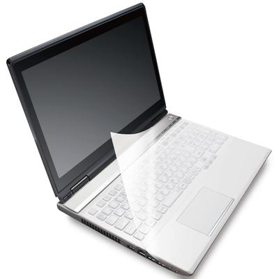 ELECOM Keyboard Cover Free Type Large Notebook Size Silicone Transparent PKU-FREE4