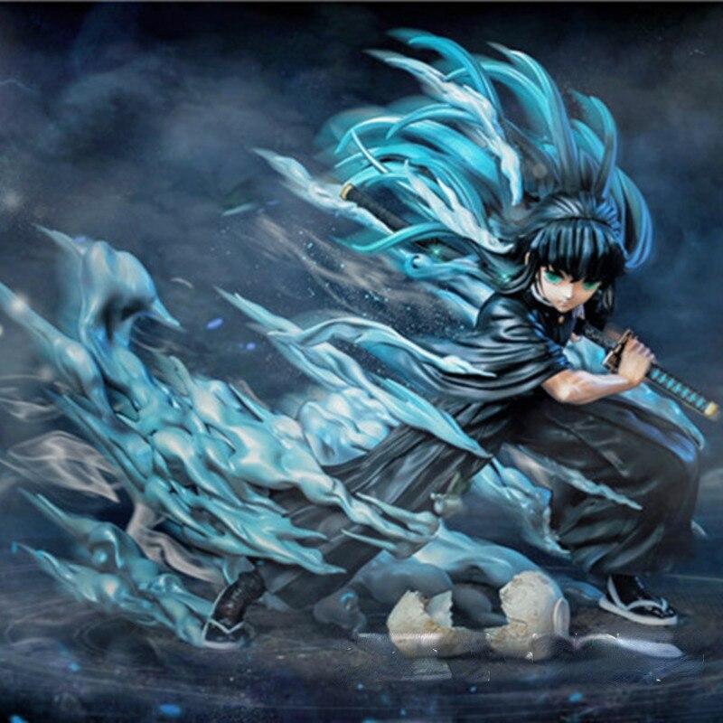 19cm Demon Slayer Kimetsu  Anime Figure Kamado Nezuko Pvc Action Figurine Collection Model Doll Toys Christmas Present