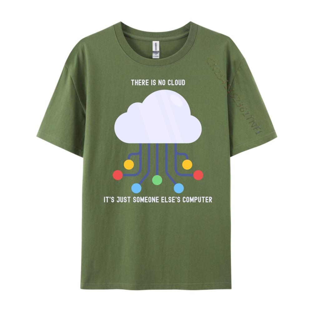 Funny There Is No Cloud Just Someone Else Computer Black T Shirt TShirt Letter