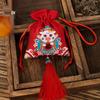 Chinese Zodiac Sachet: Ancient-Style Hanging Ornament with Tassel Perfume Bag