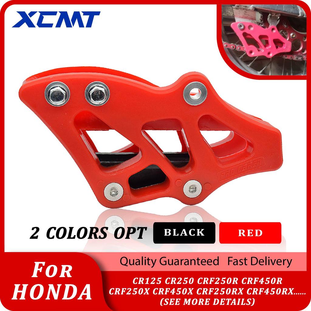 Motorcycle Plastic Chain Guide Guard For Honda CR125 CR250 CRF250R CRF450R CRF250X CRF450X CRF250RX CRF450RX CRF CR 2002-2021