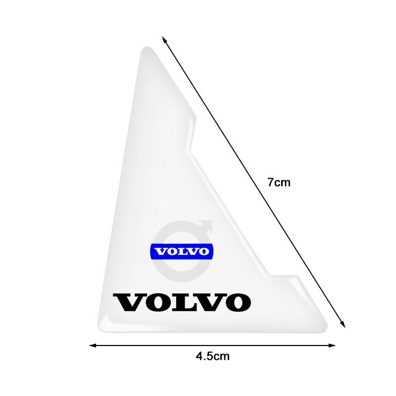 2pcs Silicone Car Door Corner Protector Anti-Collision Scratch Cover For Volvo 240 C70 S40 S50 S60 S70 S80 S90 V40 V50 V60 V90 XC40 XC60 XC90 Truck