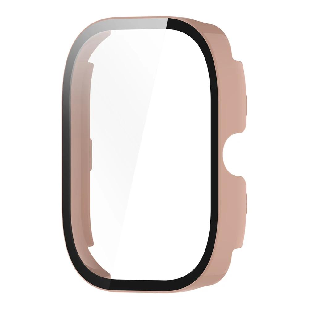 Tempered Glass+Case for Xiaomi Redmi Watch 4 Accessories Screen Protector All Around 9H Hard PC Bumper for Redmi Watch4 Cover