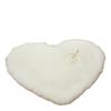 Nordic Heart-Shaped Plush Carpet - Thick Imitation Wool for Bedroom or Bay Window