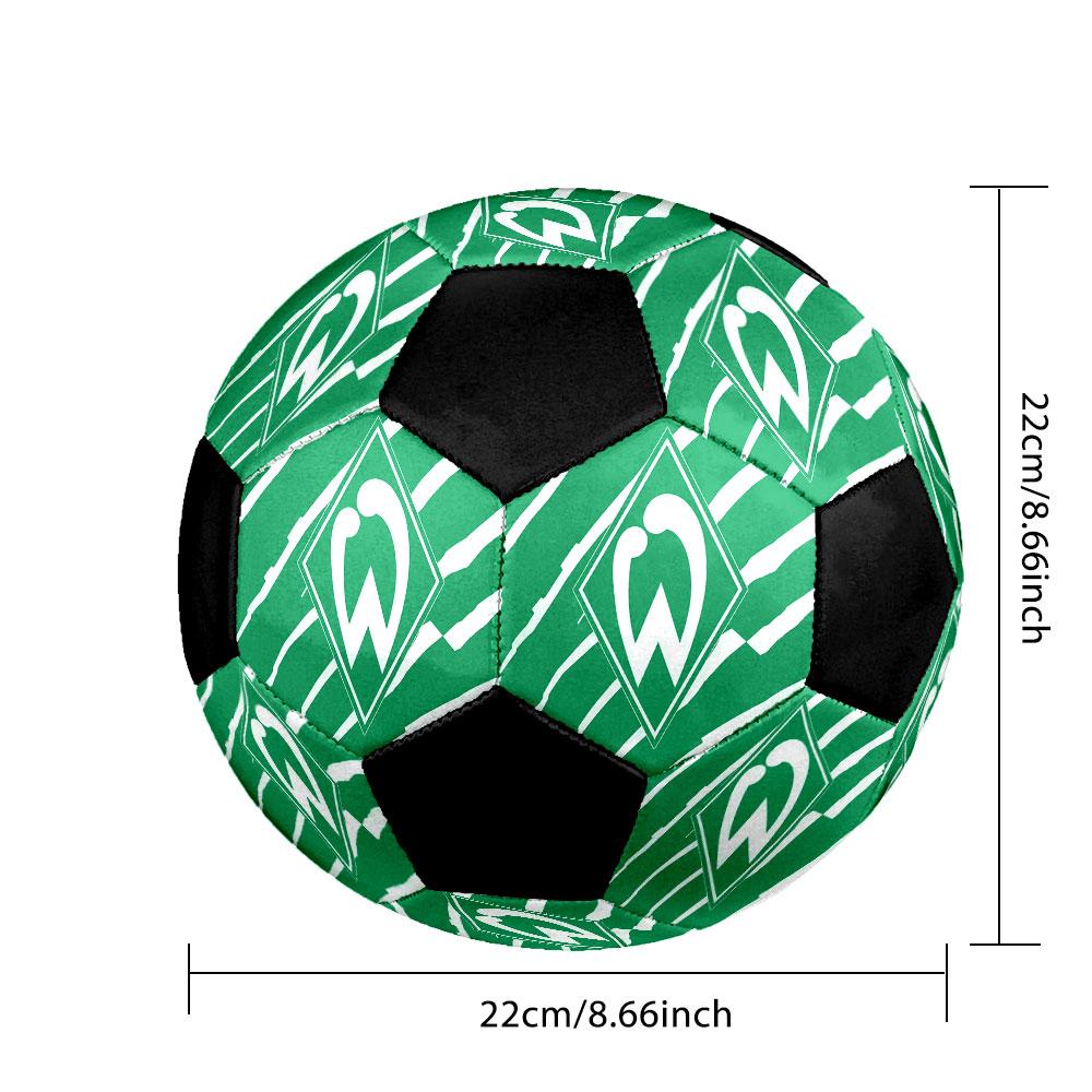 1PC SVW Poster Size 5 Soccer Ball PrahaIndoor Soccer Ball Colorful All Ages Machine Stitched PVC Competition Ready Durable High-Bounce