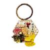 Home Decor Hanging Mid-Autumn Festival Ornaments Pendant Bamboo Weaving Wall Decoration Hollow Out Flower Door Ornaments Home