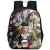 Japan Cartoon Comics Demon Slayer Pillar Training Arc Student Large Capacity School Style Backpack 7545