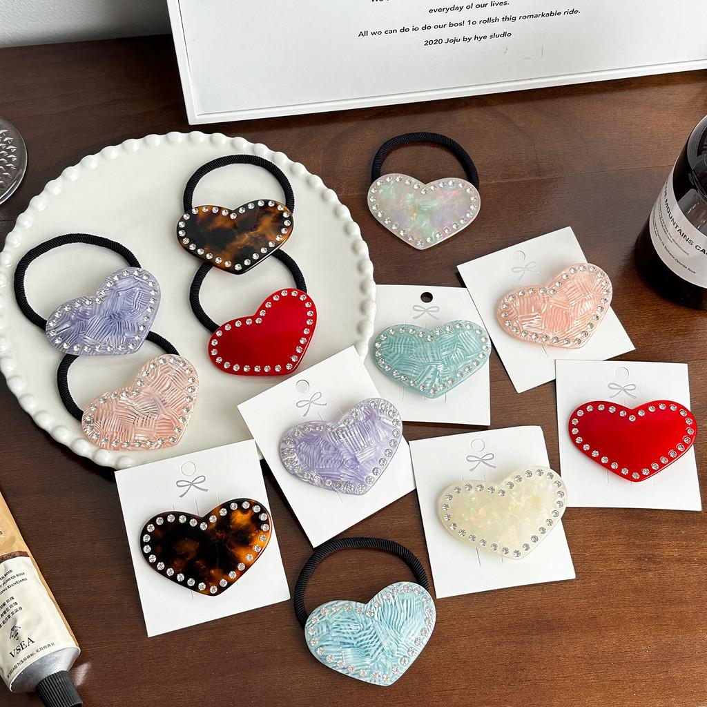 And Versatile Fashionable Heart Rhinestone Hair Accessories For Any Outfit