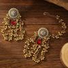 Vintage Boho Tassel Earrings and Necklace Set Ethnic Geometric Jewelry Wholesale