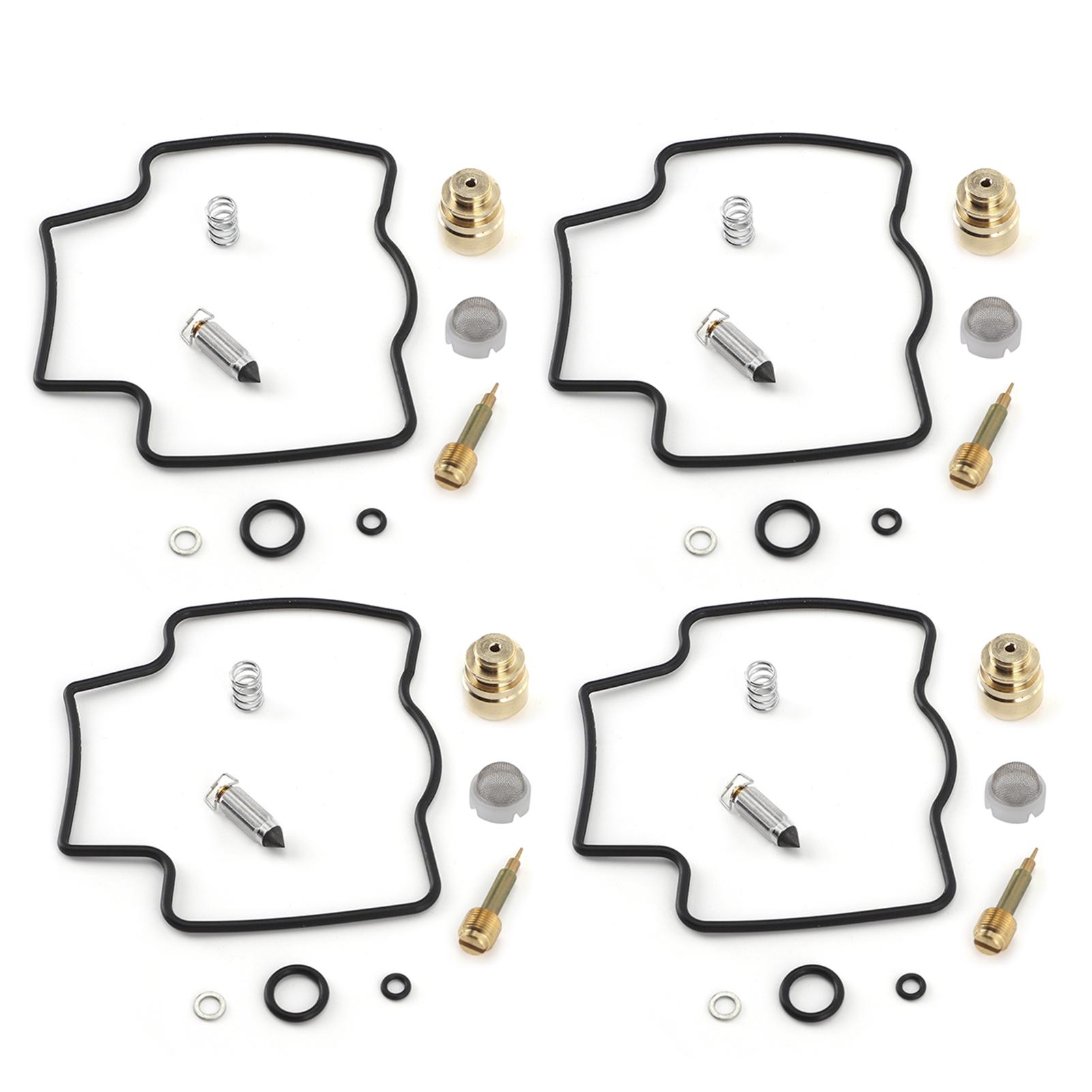 

4 Комплекта для ремонта карбюратора Капитальный ремонт Карбюратор Запчасти для переборки Подходят для Yamaha YZF600R 19972007