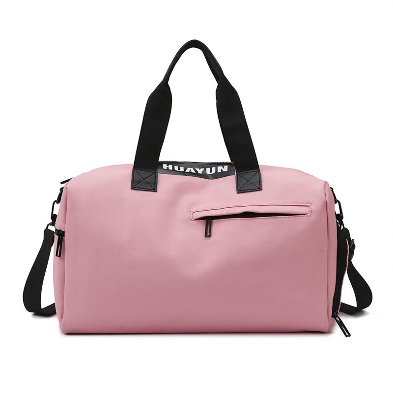 Geantă de gimnastică ușoară bărbați hidrofugă, uscată și umedă, geantă de călătorie separare pantofi Genți femei, geantă portabilă de călătorie de capacitate mare