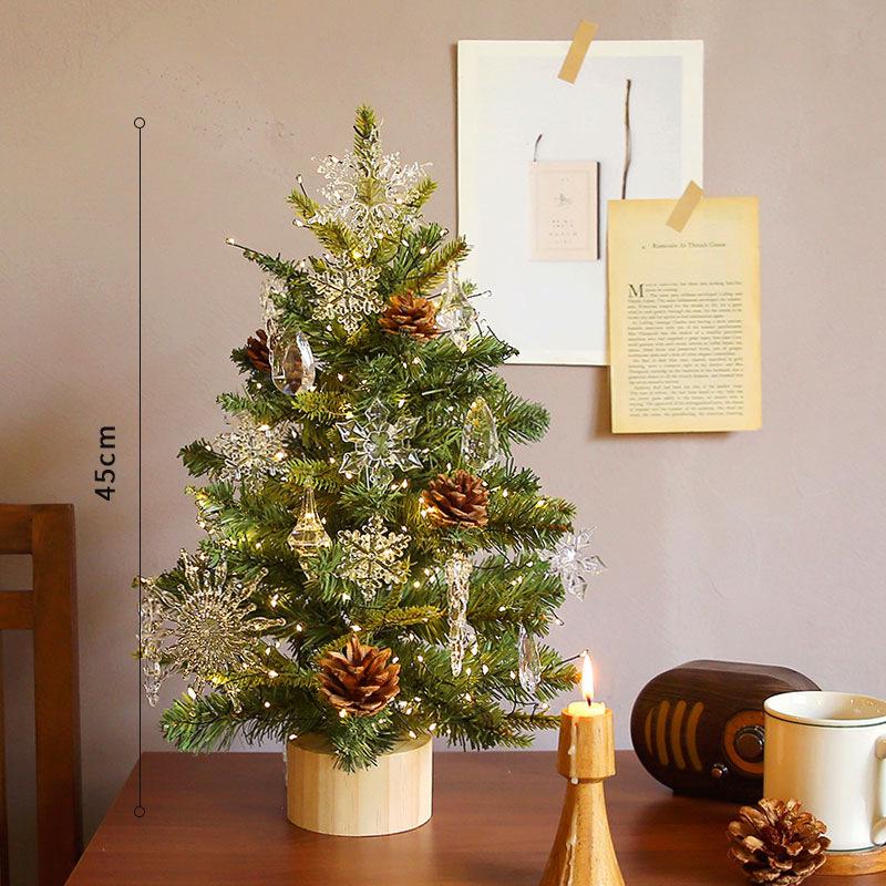 Christmas Festival Mini Desktop DIY Ornament - Small Tree Decoration