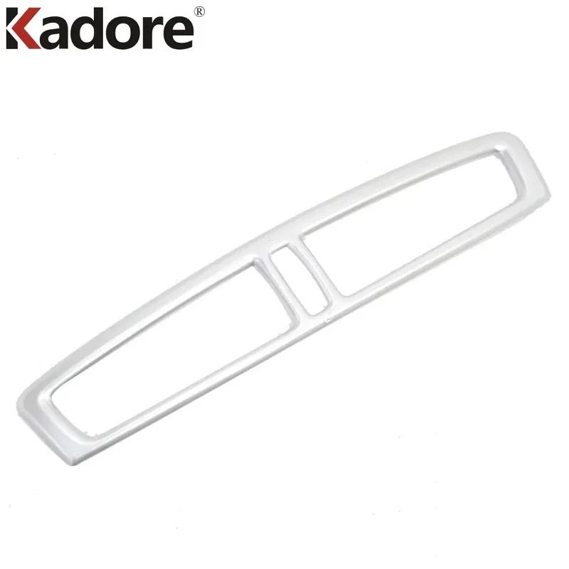 For Ford Kuga Escape 2017 2018  Matte Car Center Air Condition Vent Outlet Cover Molding Trim Interior Accessories