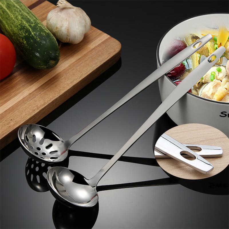 SMVP Stainless Steel Long-Handle Serving Spoon