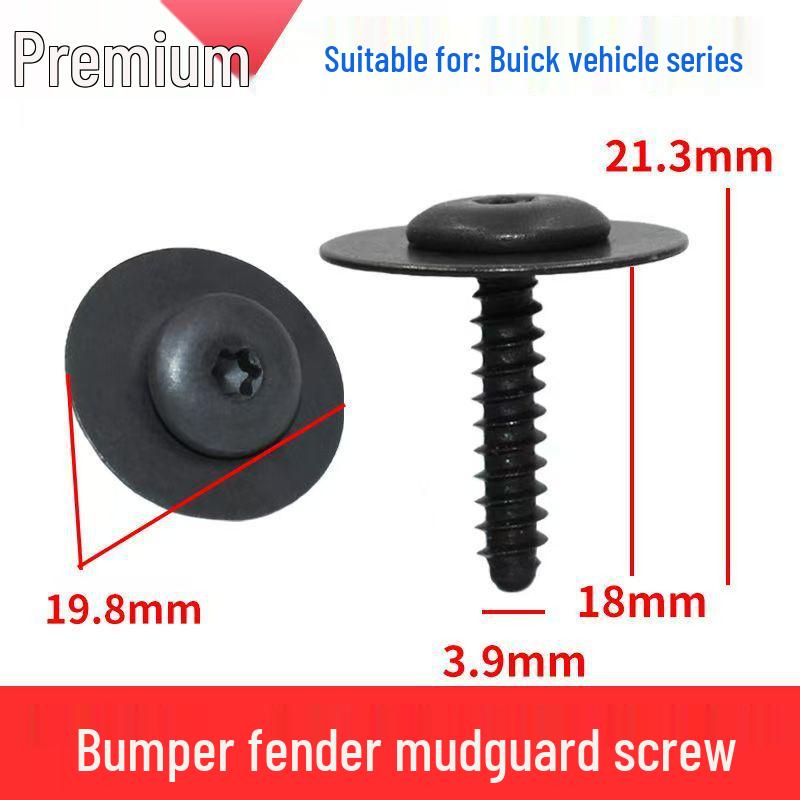 Fender Bumper Guard Screw for Cadillac, Buick Regal, LaCrosse, GM Cars