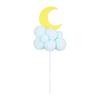 Beautiful Clouds Cake Topper For Birthday Party Decor Cake Decoration Happy Birthday Cupcake