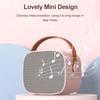 Portable Mini Bluetooth Speaker Karaoke Machine Karaoke Speaker  Party Gift