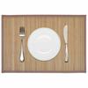 Vidaxl Sets de Table en Bambou, Marron, 30 X 45 Cm