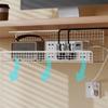 High Quality Under-desk Cable Management Tray No Drill with Clamp Wire Socket Storage Metal Desk Cable Organizer Home