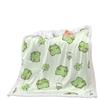 Decke Cartoon Frosch Tier Digitaldruck Frühling und Herbst Lammwolle Kristall Fleece Decke
