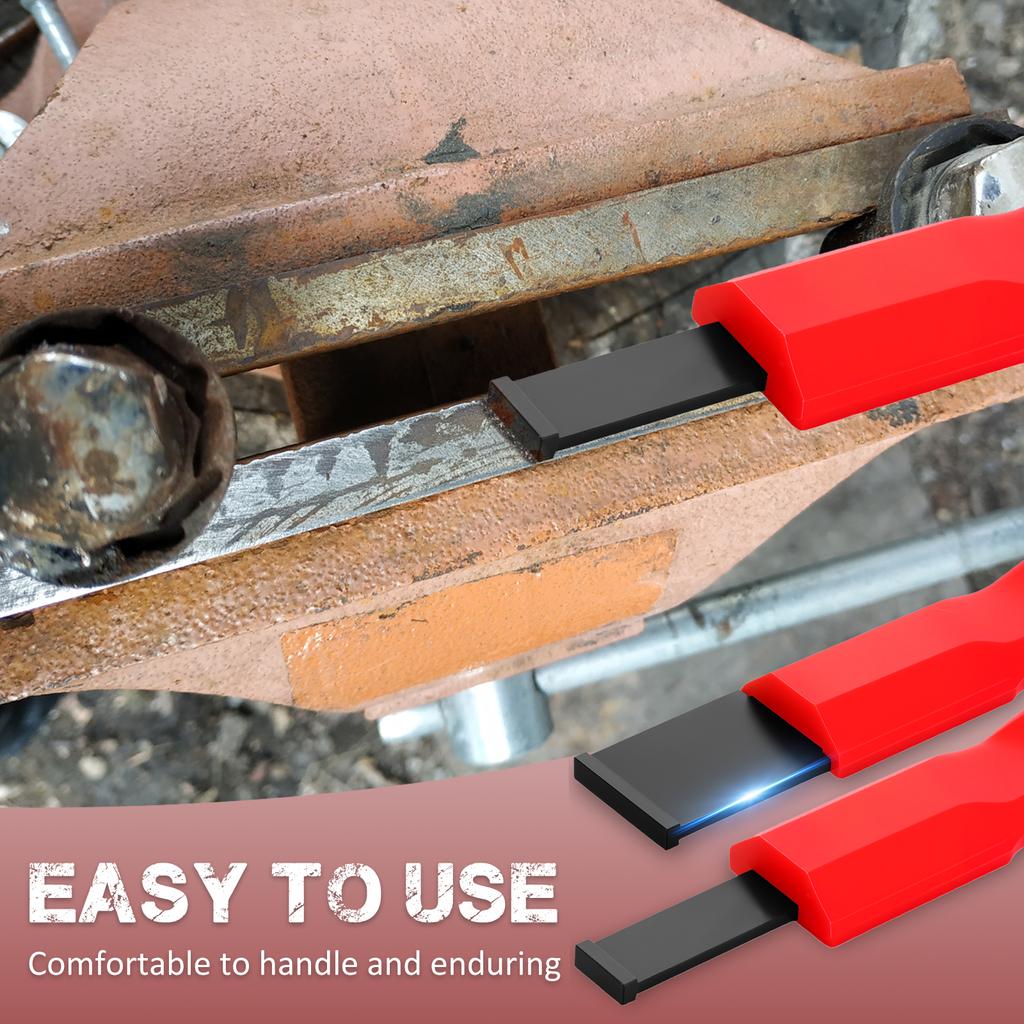 2Pcs Carbide Scraper Set Rust Removal Carbide Scraper Gasket Tool for removing gaskets carbon varnish glue concrete barnacles