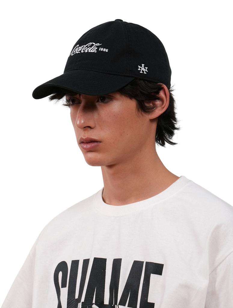 Amelikannideul Coca-Cola Newprep Ballpark Cap - Black
