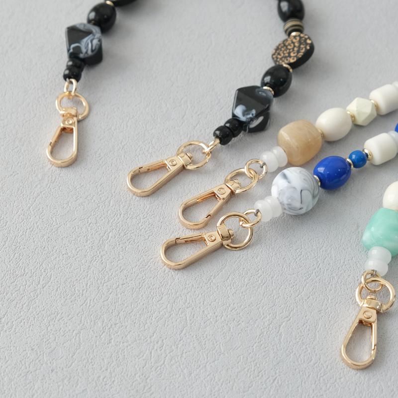 New Fashion Woman Bag Accessory Detachable Candy Beaded Chains Cute Acrylic Luxury Strap Women Elegant Bag Shoulder Handle Chain