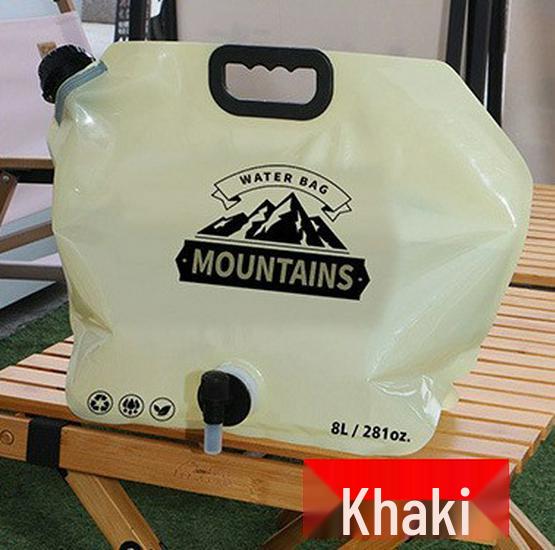 Large Capacity Foldable Outdoor Water Storage Bag for Camping and Mountaineering