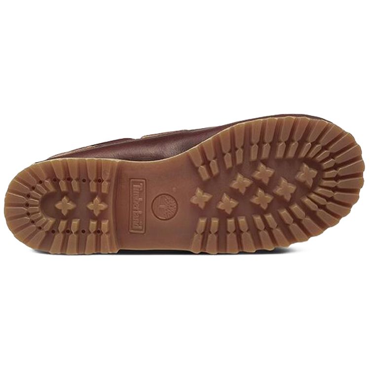 Timberland Leather Casual Slip-Resistant Shock-Absorbing Low-Top Sneakers Men Sneakers Brown 30003