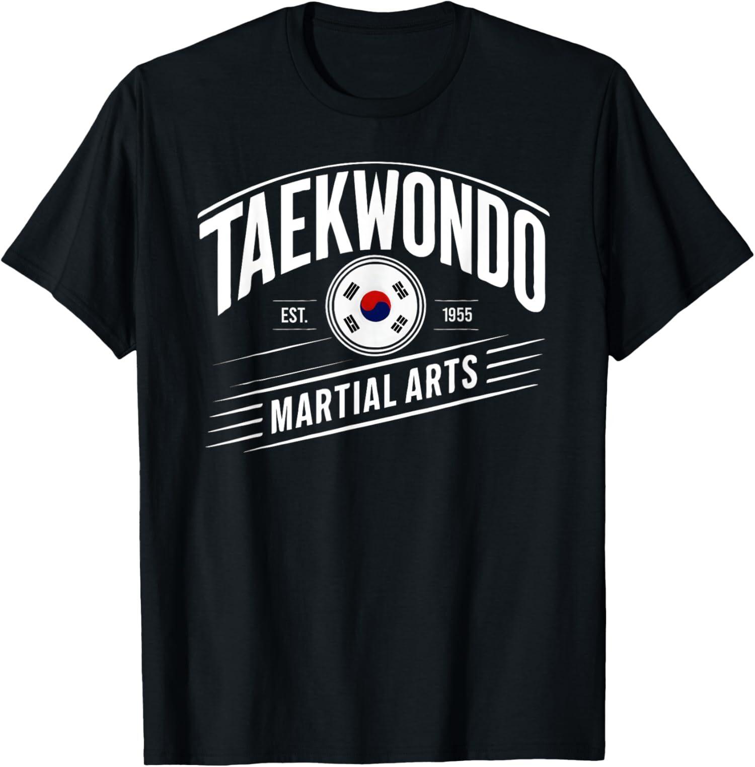 NEW LIMITED Taekwondo Established 1955 Tae Kwon Do Fighter Martial Art Tee XL