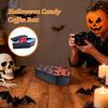 Halloween Sarg Leckerli-Box Halloween Süßigkeitenschale Snack Sarg Box Gruselige Hülle Für Küche Kaminsims Eingangsbereich Regal Tisch Kuchen