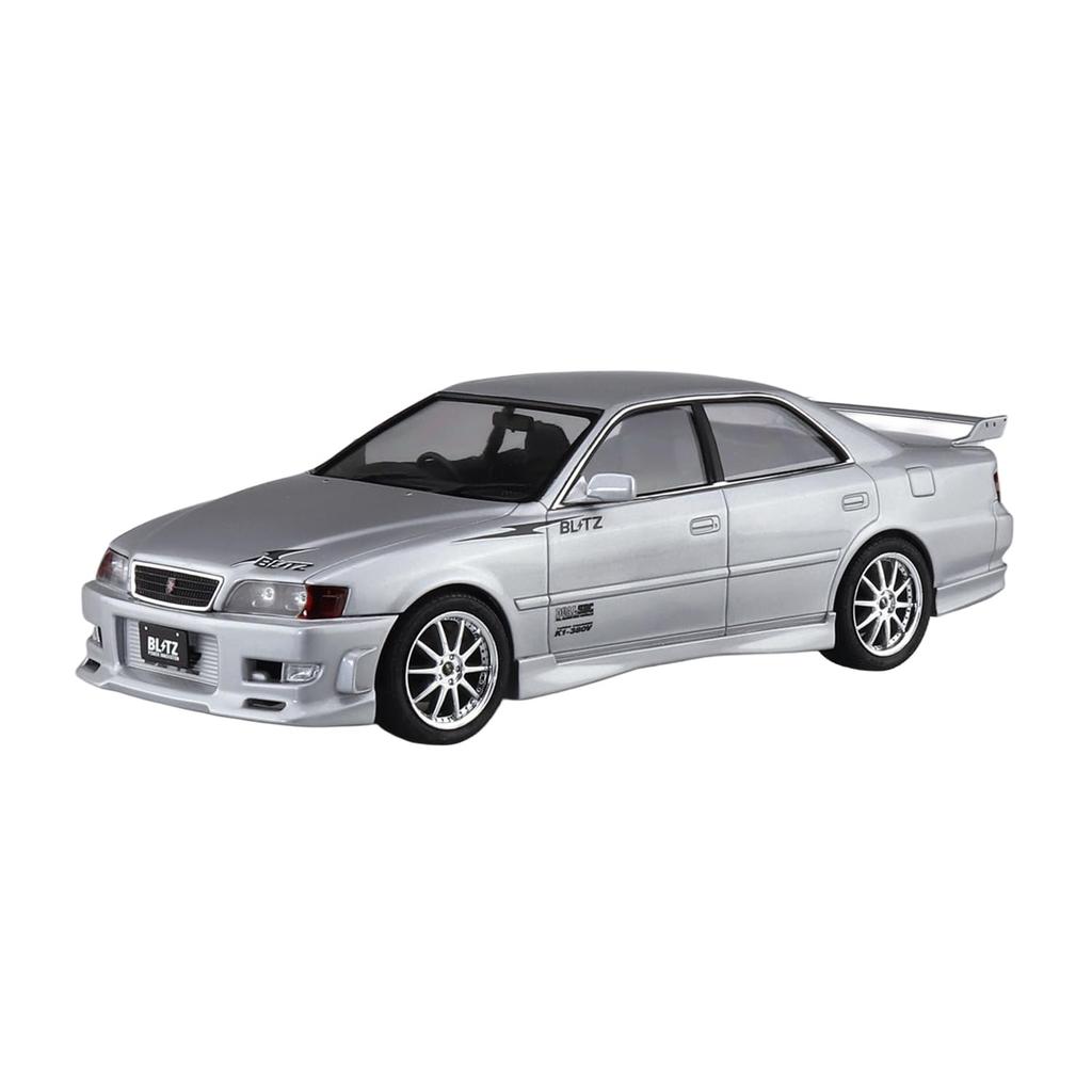 Aoshima Bunka Kyozai The Tuned Car 79 Blitz JZX100 Chaser Tourer V Plastikmodell (AOSHIMA) Nein. 1/24 '96 (Toyota)
